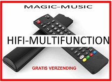 Vervangende afstandsbediening voor de HIFI-MULTIFUNCTION van MAGIC-MUSIC.