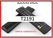 Vervangende afstandsbediening voor de T2191 van MASUDA. - 0 - Thumbnail