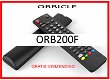 Vervangende afstandsbediening voor de ORB200F van ORBICLE. - 0 - Thumbnail