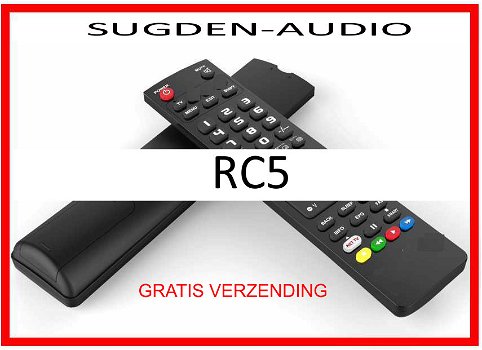 Vervangende afstandsbediening voor de RC5 van SUGDEN-AUDIO. - 0