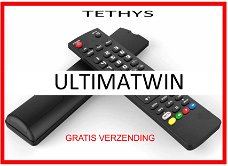 Vervangende afstandsbediening voor de ULTIMATWIN van TETHYS.