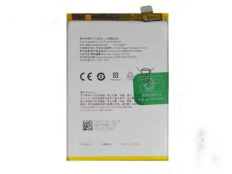 Battery Replacement for OPPO 3.87V 5000mAh/19.35WH - 0