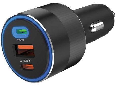 Car Charger 3in1 130W USB-C PD - 5