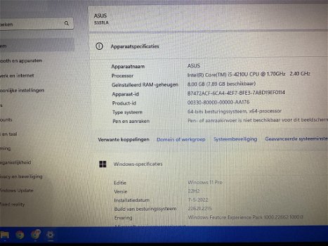 ASUS Laptop Windows 11 Netjes - 3