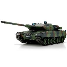 RC tank Leopard 2A6 2.4GHZ met schietfunctie rook en geluid en IR 1116038891