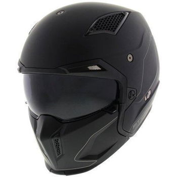 HELM MT STREETFIGHTER|SV| MAAT S=55/56CM|MOTOR/BROMMER ZWART - 3