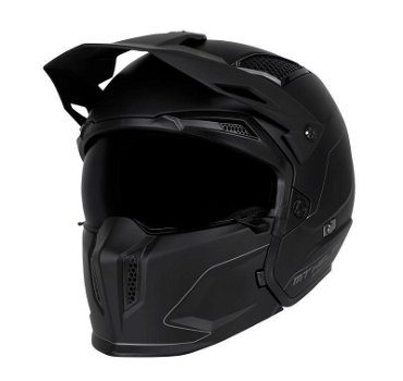 HELM MT STREETFIGHTER|SV| MAAT S=55/56CM|MOTOR/BROMMER ZWART - 4