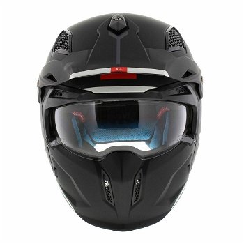 HELM STREETFIGHTER SV S MT|ZWART MAT S=55/56 CM|NEW MODEL - 0