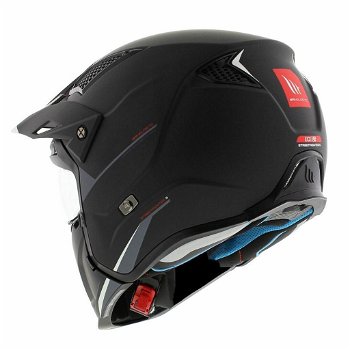 HELM STREETFIGHTER SV S MT|ZWART MAT S=55/56 CM|NEW MODEL - 3