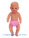 Baby Born Soft 36 cm Jurk setje roze/witte hartjes - 2 - Thumbnail