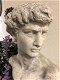 buste , tuinbeeld , buste david - 2 - Thumbnail