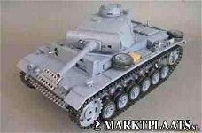 RC tank Kampfwagen III schaal 1:16