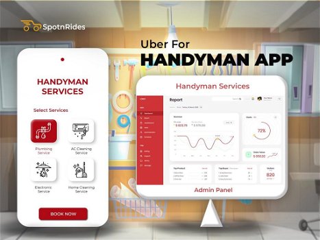 SpotnRides - Uber for Handyman Service - 1