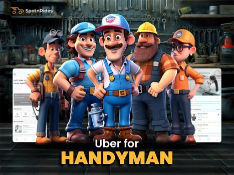 SpotnRides - Uber for Handyman Service - 3
