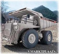 Radiografische Mining Truck Hobby Engine.