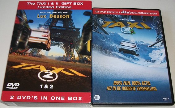 Dvd *** TAXI 1 & 2 *** 2-DVD Boxset Limited Edition - 6