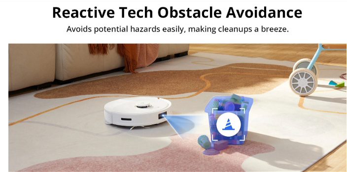 Roborock Q8 Max Robot Vacuum Cleaner 2 In 1 - 3