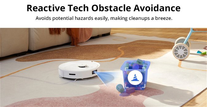 Roborock Q8 Max+ Robot Vacuum Cleaner with Auto Empty Dock - 3