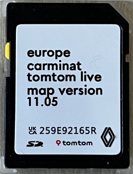 ✅ Renault Carminat live SD navigatie update Europa 2023-2024 - 0