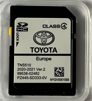 ✅ Toyota TNS510 Navigatie Update SD TNS 510 Kaart 2020-2021 - 0
