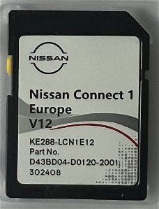 ✅ Nissan Connect 1 Navigatie Update V12 SD Kaart 2022-2023