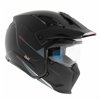 WEER LEVERBAAR HELM MT|STREETFIGHTER S| SV|MAAT S TM XXL MAT ZWART - 2