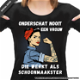 Onderschat nooit een vrouw die werkt als schoonmaakster, Tshirts - 1 - Thumbnail