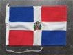 Dominicaanse Republiek Vlaggetje Bootvlag 32x21 - 0 - Thumbnail
