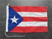 Puerto Rico Vlaggetje Bootvlag 32x21 - 0 - Thumbnail