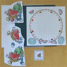 FRUIT ---> Meloen vrouwtje en mannetje
