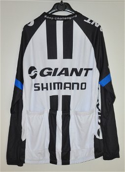 Wielertenue wielerploeg Giant Shimano , wielertrui met bibshort wielerbroek - 1