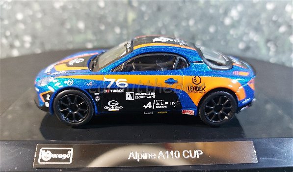 Alpine A110 CUP #76 1/43 Bburago B076 - 0