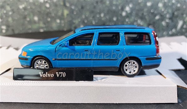 Volvo V70 blauw 1/43 Cararama - 0