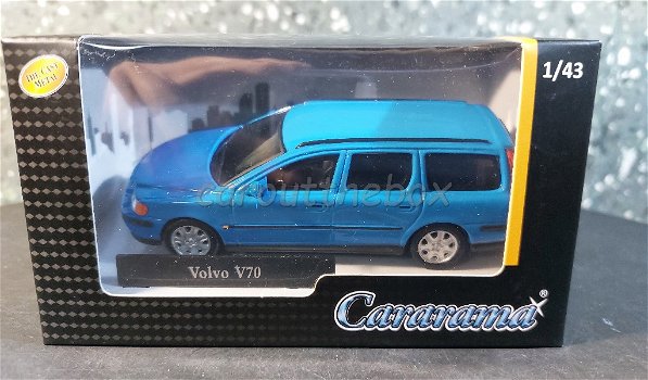 Volvo V70 blauw 1/43 Cararama - 3