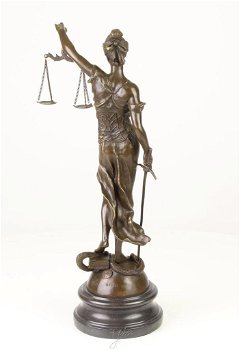 kado , Vrouwe Justitia , brons , beeld - 5