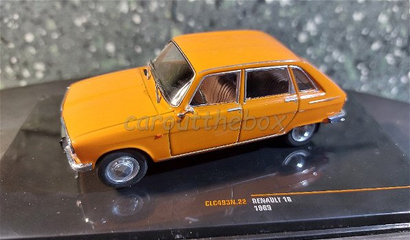 Renault 16 1969 oranje 1/43 Ixo V896 - 0