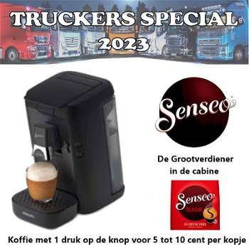 TRUCKERS SPECIAL OMVORMER + KOFFIEMACHINE + MAGNETRON - 7