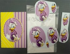 DISNEY ---> Donald Duck - Katrien met paarse kleding