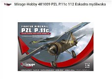 Mirage-Hobby 481009 PZL P.11c 112 Eskadra myśliwska