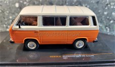 VW T3 type 2 Caravelle oranje 1/43 Ixo V906