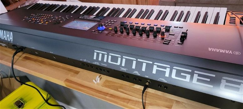 Yamaha Montage-8 88 Key Workstation Piano Synthesizer-nieuw - 1