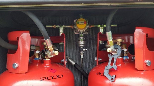 Lpg gasflessen in uw camper / caravan of verkoopwagen - 1