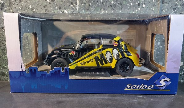 VW Beetle 1303 GO WITH MOON 1974 1/18 Solido Sol072 - 3