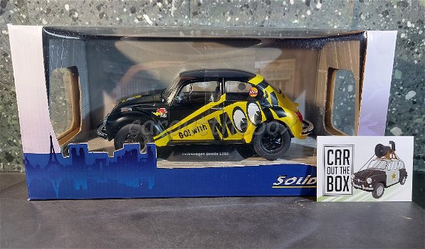 VW Beetle 1303 GO WITH MOON 1974 1/18 Solido Sol072 - 4
