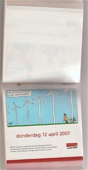De grote Eneco Energie verspilkalender 2006 + Kalender 2007 - 2