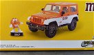 Jeep Wrangler & Orange 2007 1/24 Jada - 3 - Thumbnail