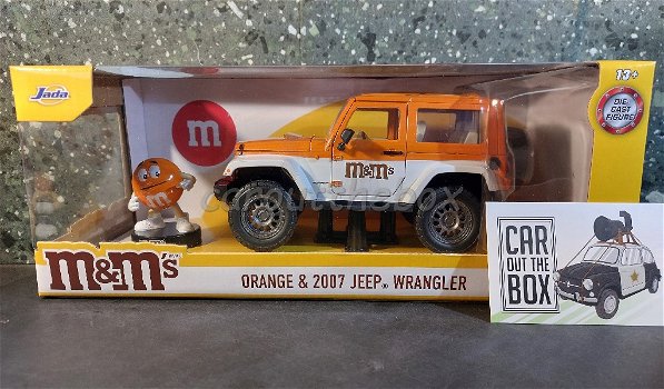 Jeep Wrangler & Orange 2007 1/24 Jada - 4