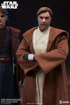 Sideshow Star Wars The Clone Wars Anakin Skywalker Obi-Wan Kenobi set - 5