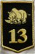 Embleem, Mouw, DT2000, 13 Gemechaniseerde Brigade, KL, vanaf 2000.(Nr.4) - 0 - Thumbnail