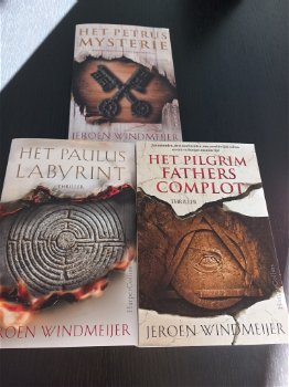 Jeroen Windmeijer Leiden trilogie - o.a. Het petrus mysterie - 1